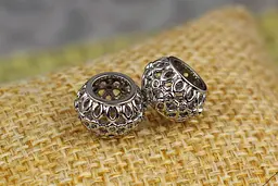 Кулон шарм Xuping Jewelry петелька 7 мм сріблястий - мініатюра 2