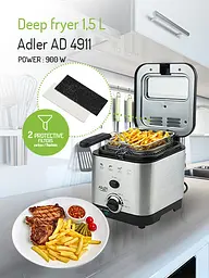 Фритюрниця Adler AD 4911 - мініатюра 7