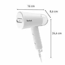 Компактний відпарювач Tefal Origin Travel сірий 1200 Вт (DT1020E1) - мініатюра 9