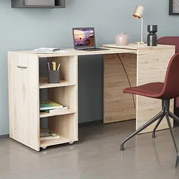 Стіл-тумба трансформер Смарт 1/2 Ferrum-decor 750x1450x600 ДСП Дуб Сан-Марино 16 мм (FRD-105075) - мініатюра 5
