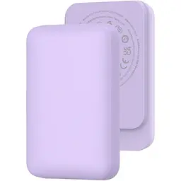 Зовнішній акумулятор WiWU Magnetic Wi-P037 5000mAh Purple [161226] - мініатюра 2