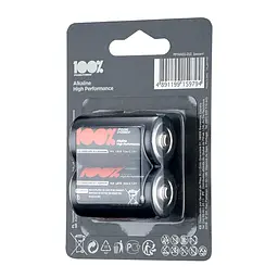 Батарейки GP Peak Power C 1.5V PP14E-U2 Лужні C, R14 2 шт.