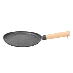 Сковорода для млинців з бортиками різної висоти 23,5 см, сірий Breakfast HP39579C - мініатюра 11