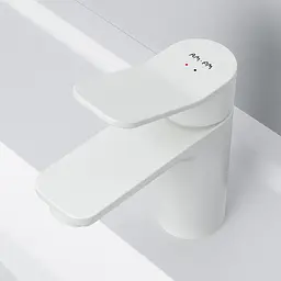 Змішувач для раковини AM.PM білий X-Joy (F85A02133) - мініатюра 4