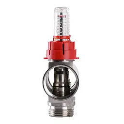 Колектор з вимірювачем витрат, регуляторами та кріпленням ECO 001D 1″x6 000009829 - мініатюра 2