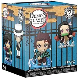 Фігурка Funko Mystery Minis Demon Slayer Клинок, що розсікає демонів Одна секретна фігурка 8 см FMM DS - мініатюра 3