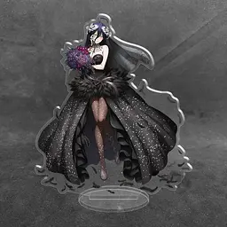 Акрилова колекційна фігурка Аніме Король Overlord Albedo, Альбедо 1 15 см - мініатюра 2