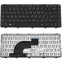 Клавіатура для ноутбука HP (ProBook: 640 G1, 645 G1) rus, black - мініатюра 2