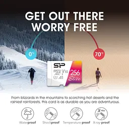 Карта пам'яті Silicon Power 32GB microSD class10 UHS-I A1 V10 Elite COLOR (SP032GBSTHBV1V20SP) - мініатюра 6