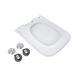 Сидіння для унітаза Qtap (Tern) з мікроліфтом Slim QT99HY2238W, Білий - мініатюра 5