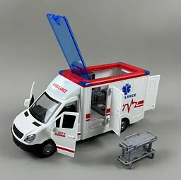 Машинка WY597AB  Швидка допомога, світло, звук, інерція,