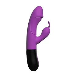 Вібратор-кролик Adrien Lastic Ares 2.0 20.6 см фіолетовий - мініатюра 7