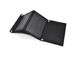 Зарядний пристрій на сонячній батареї PowerPlant 14 W 5 V 2xUSB-A (PB930555) - мініатюра 1