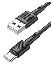 Кабель Hoco X83 USB Type-C 3A 1 m чорний (ЦБ-00259106) - мініатюра 3