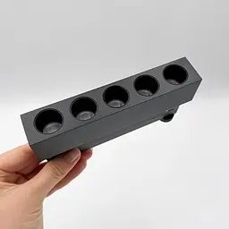Магнітний світильник Skarlat RCD-MZ01 5×1.5W BK 4000K - мініатюра 3