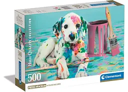 Пазл Clementoni High Quality Collection: Кольорове цуценя (High Quality Collection - The Funny Dalmatian Puzzle - 500 pcs.), 500 ел. (35545)