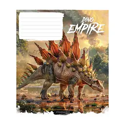 Зошит Школярик Dino empire 18 аркушів клітинка (018-3490K), в асортименті - мініатюра 4
