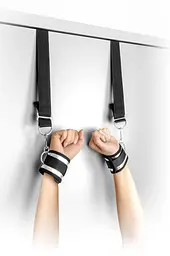 Фіксатор для рук на двері Fetish Tentation Door swing handcuffs - мініатюра 3