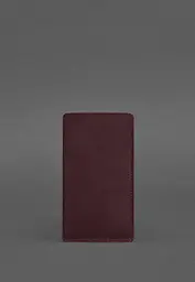 Шкіряний чохол для iPhone 11 Бордовий Crazy Horse - мініатюра 3