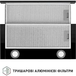 Витяжка телескопічна Perfelli TL 6622 BL 1000 LED - мініатюра 6