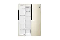 Холодильник SBS LG GC-B247JEDV бежевий (GC-B247JEDV) - мініатюра 6