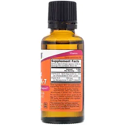 Рідкий вітамін D3 і MK-7  Now Foods Liquid D3 & MK-7 30 мл (1 унція) - мініатюра 2