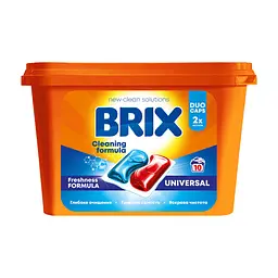Капсули для прання Brix Laundry Universal 10 шт. (4820207100640)