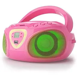 Музичний Бумбокс Auna Roadie CD Boombox FM Radio Light Show (10029815)