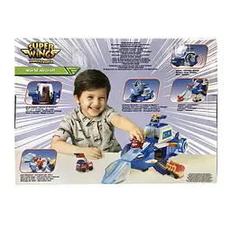 Ігровий набір Super Wings Supercharge Air Moving Base Повітряна база, зі світловими та звуковими ефектами (EU740831) - мініатюра 9