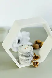 Парфумована свічка Choice Aroma Tobacco Vanille мармур 140 г - мініатюра 4