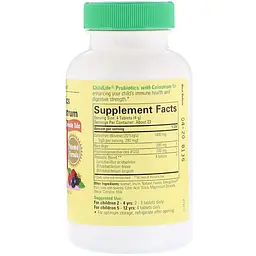 Пробіотик для дітей ChildLife Probiotics with Colostrum з молозива зі смаком ягід 90 дропсів (CDL11100) - мініатюра 2