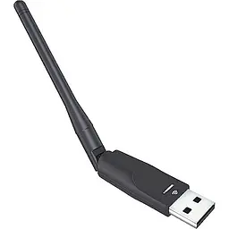 USB WiFi адаптер 802.11n бездротовий мережний для Т2 тюнерів з антеною 2db UKC