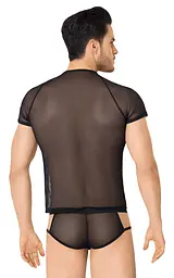 Комплект білизни Shirt and Shorts 4607 M/L чорний - мініатюра 2