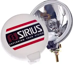 Протитуманні фари Sirius NS 2140 BC круглі 145 мм / кришка / корпус метал / Білі 1 шт.