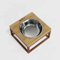 Hollky Base Solo S — миска на підставці для котів і маленьких собак (1 × 0,45 л) - мініатюра 7