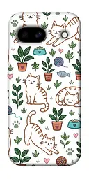 TPU чохол Demsky Cats pattern для Google Pixel 8a