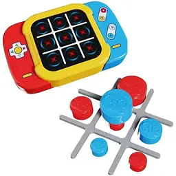 Портативна інтерактивна гра Ummi ME-252 2in1 Electronic Tic-Tac-Toe Yellow