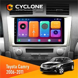 Штатна магнітола Toyota Camry 40 2006-2011 AMP Cyclone C9-001 2x32 CPL Cyclone (НФ-00006846)