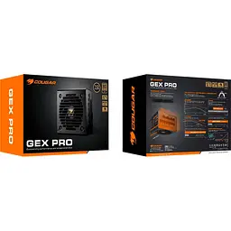 Блок живлення Cougar GEX PRO 850 850w ATX 3.1 80+ Gold Modular (GEX PRO 850) - мініатюра 6