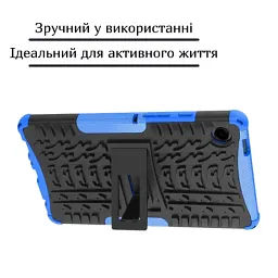 Чохол до планшета BeCover Armor Stand Samsung Galaxy Tab A11 SM-X133/X135 8.7" Blue (713946) - мініатюра 3