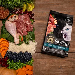 Сухий корм для кішок Savory Kitten Chicken with Fresh Turkey 2 кг (4820232630143) - мініатюра 5