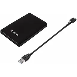 Зовнішній жорсткий диск Verbatim Store `n` Go USB 3.0 2TB Black (53177) [157795] - мініатюра 2