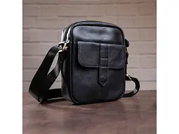 Чоловіча шкіряна сумка Vintage 18х21х5,5 см sum0012307 - мініатюра 3