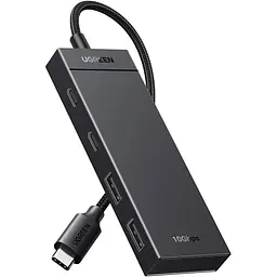 Хаб USB3.1 Type-C - - 2xUSB/2xUSB-C 3.2 Gen2/10Gbps 4-in-1 CM806 Ugreen (35583)