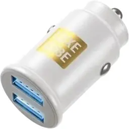 Автомобільний зарядний пристрій Luxe Cube 2USB 12W White (8886998698496)