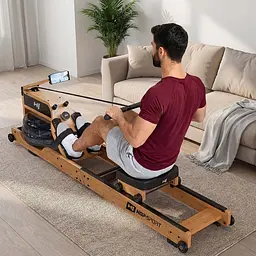 Гребний тренажер Hop-Sport HS-200WR Aquen - мініатюра 10