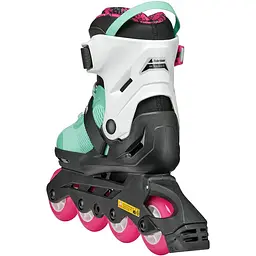 Ролики дитячі Rollerblade Microblade XT 36,5-40 Чорний-Блакитний - мініатюра 4