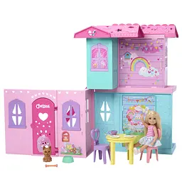 Портативний будиночок Barbie з лялькою Челсі (JFW49) - мініатюра 3