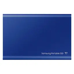 Внешний накопитель SSD Samsung T7 2TB Indigo Blue (MU-PC2T0H/WW) - мініатюра 3