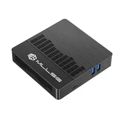 Неттоп Mllse M2 Air, чорний, Celeron N4000 (2x1.1-2.6 GHz), 6Gb LPDDR4, 128Gb SSD, UHD Graphics 600, WiFi 5, bloetooth 4.2, GLan,